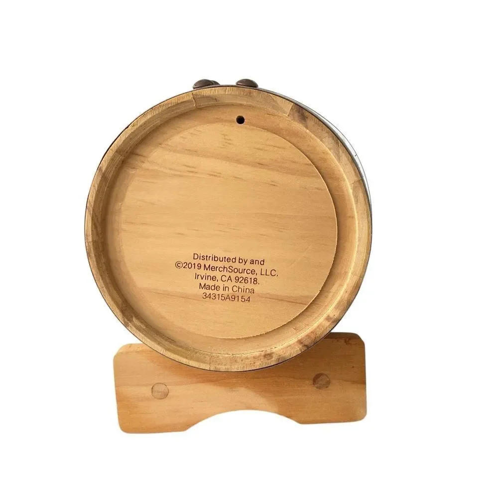 Heritage Wooden Barrel with Copper Tone Tap